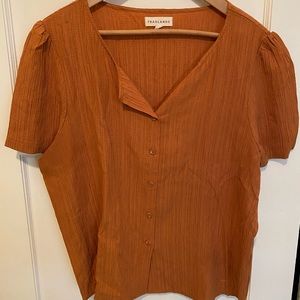 Tradlands Barcelona Ethical Button Front Top